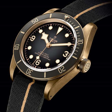 tudor bronzo|tudor black bay bronze bezel.